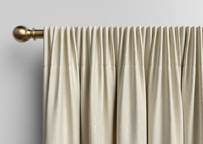 Grandeur, Pearl White - Made to Measure Curtains - Image 9